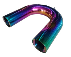 Motor parts coated in PVD titanium rainbow coating Motor parts coated in PVD titanium rainbow coating