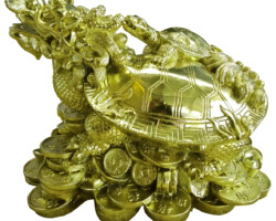 Statue coated in PVD titanium gold coating Statue coated in PVD titanium gold coating