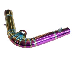 Automotive accessories coated in rainbow color Automotive accessories coated in rainbow color