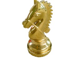 Statue coated in pvd titanium gold coating Statue coated in pvd titanium gold coating