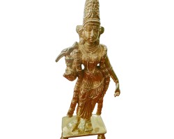 Statue coated in pvd gold color Statue coated in pvd gold color