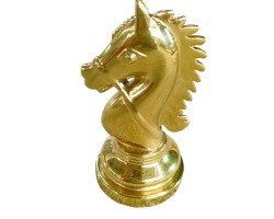 Statue coated in pvd titanium gold coating Statue coated in pvd titanium gold coating