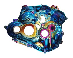 Automotive accessories coated in pvd rainbow coating Automotive accessories coated in pvd rainbow coating
