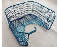 Motor accessories in blue color.