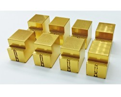Custom tools in titanium nitride coating. Custom tools in titanium nitride coating.