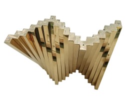 Furniture coated in PVD Titanium Gold Furniture coated in PVD Titanium Gold