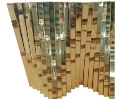 Furniture coated in PVD Titanium Gold Furniture coated in PVD Titanium Gold