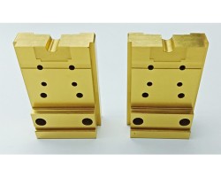 Custom tools in titanium nitride coating. Custom tools in titanium nitride coating.