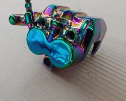 Automotive accessories in pvd titanium rainbow