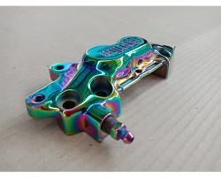 Automotive accessories in pvd titanium rainbow