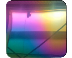 Stainless steel plate in pvd titanium rainbow coating Stainless steel plate in pvd titanium rainbow coating