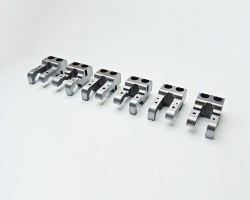 Titanium carbo nitride coated on custom hard tools. Titanium carbo nitride coated on custom hard tools.