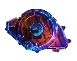 Motorcycle parts in PVD Titanium Rainbow coating Motorcycle parts in PVD Titanium Rainbow coating