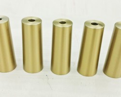 PVD titanium gold coating + with an AFP matte Tools coated in PVD titanium gold coating + with an AFP matte