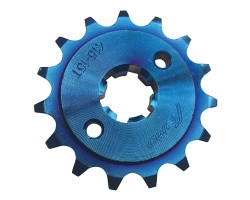 Motor accessories coated via PVD titanium blue. Motor accessories coated via PVD titanium blue.