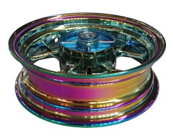 Rims stand out with professional PVD Titanium Rainbow Coating Rims stand out with professional PVD Titanium Rainbow Coating