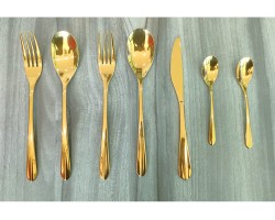 PVD Hard Coating - Titanium Nitride(TiN) on flatware PVD Hard Coating - Titanium Nitride(TiN) on flatware