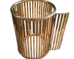 Basket coated in PVD Titanium Coating Basket coated in PVD Titanium Coating