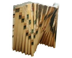 Furniture coated in PVD Titanium Gold coating Furniture coated in PVD Titanium Gold coating