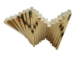 Furniture coated in PVD Titanium Gold coating Furniture coated in PVD Titanium Gold coating