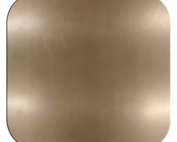 Burnt Finish Stainless Steel Surface (plate) Burnt Finish Stainless Steel Surface (plate)