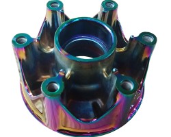 Automotive part coated in pvd rainbow coating Automotive part coated in pvd rainbow coating