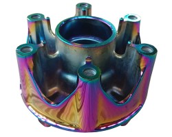 Automotive part coated in pvd rainbow coating Automotive part coated in pvd rainbow coating