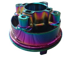 Automotive part coated in pvd rainbow coating Automotive part coated in pvd rainbow coating