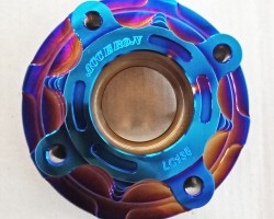 Automotive part coated in pvd rainbow coating Automotive part coated in pvd rainbow coating