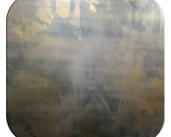 Stainless steel with a distinctive Burnished Patina S finish Stainless steel with a distinctive Burnished Patina S finish